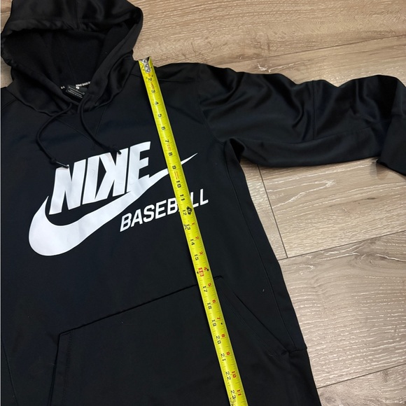 Nike Black and White Baseball Hoodie - Picture 5 of 5